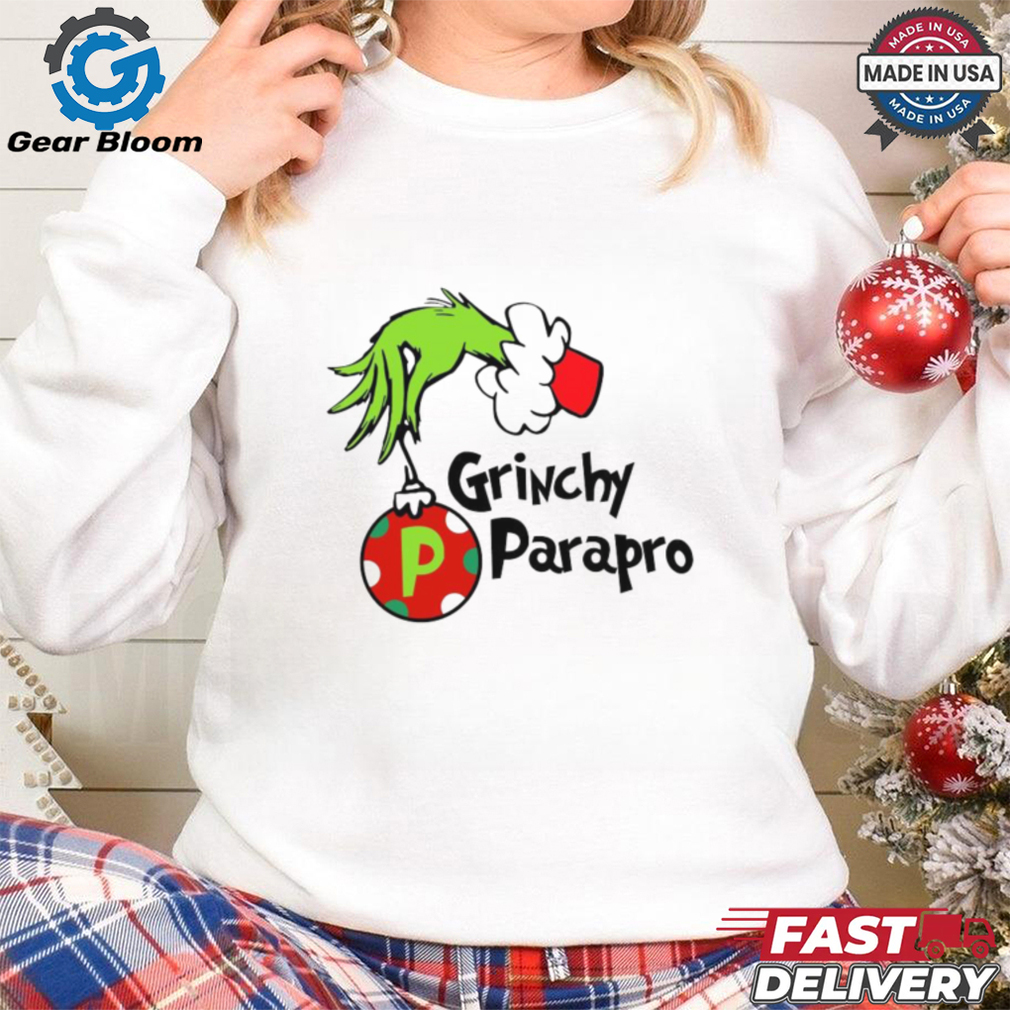 Official The Grinch Hand Grinchy Parapro Christmas 2024 Shirt Official The Grinch Hand Grinchy Parapro Christmas 2024 Shirt