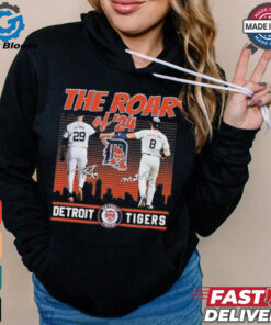 Official The Roar Of 24 Detroit Tigers Signature Shirt