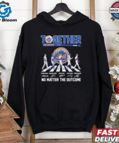 Official Together New York Mets Abbey Road No Matter The Outcome Shirt