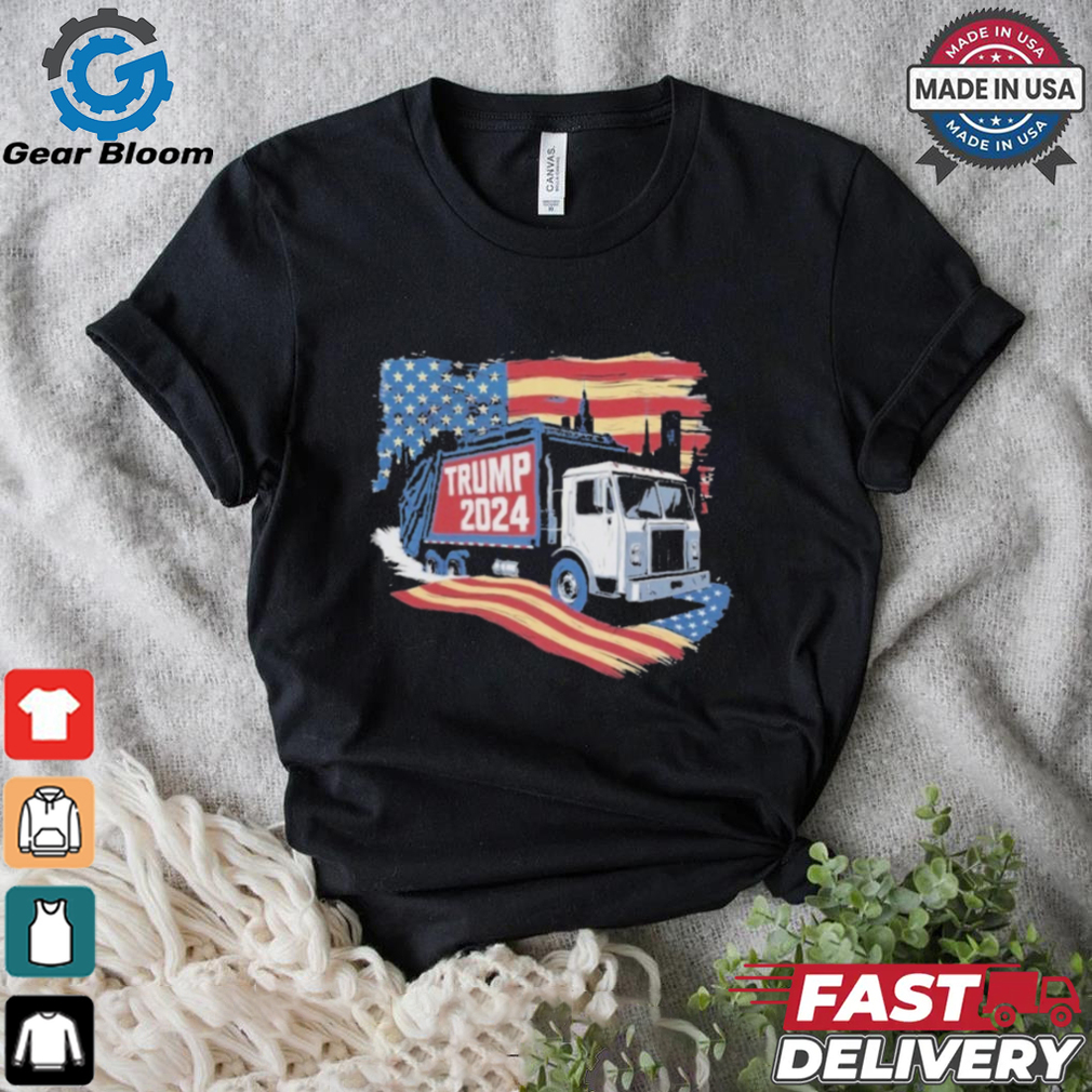 Official Trump 2024 Garbage Truck T Shirt Official Trump 2024 Garbage Truck T Shirt