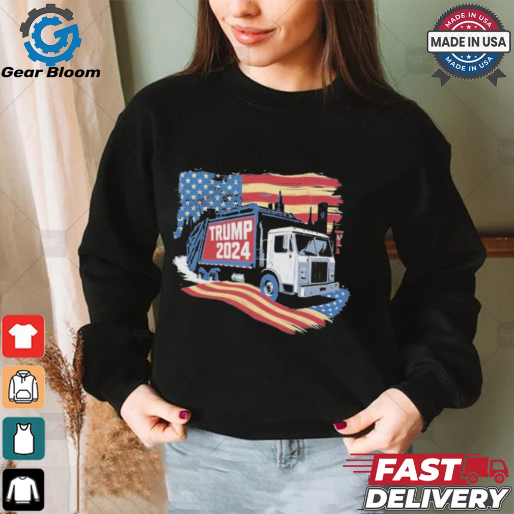Official Trump 2024 Garbage Truck T Shirt Official Trump 2024 Garbage Truck T Shirt