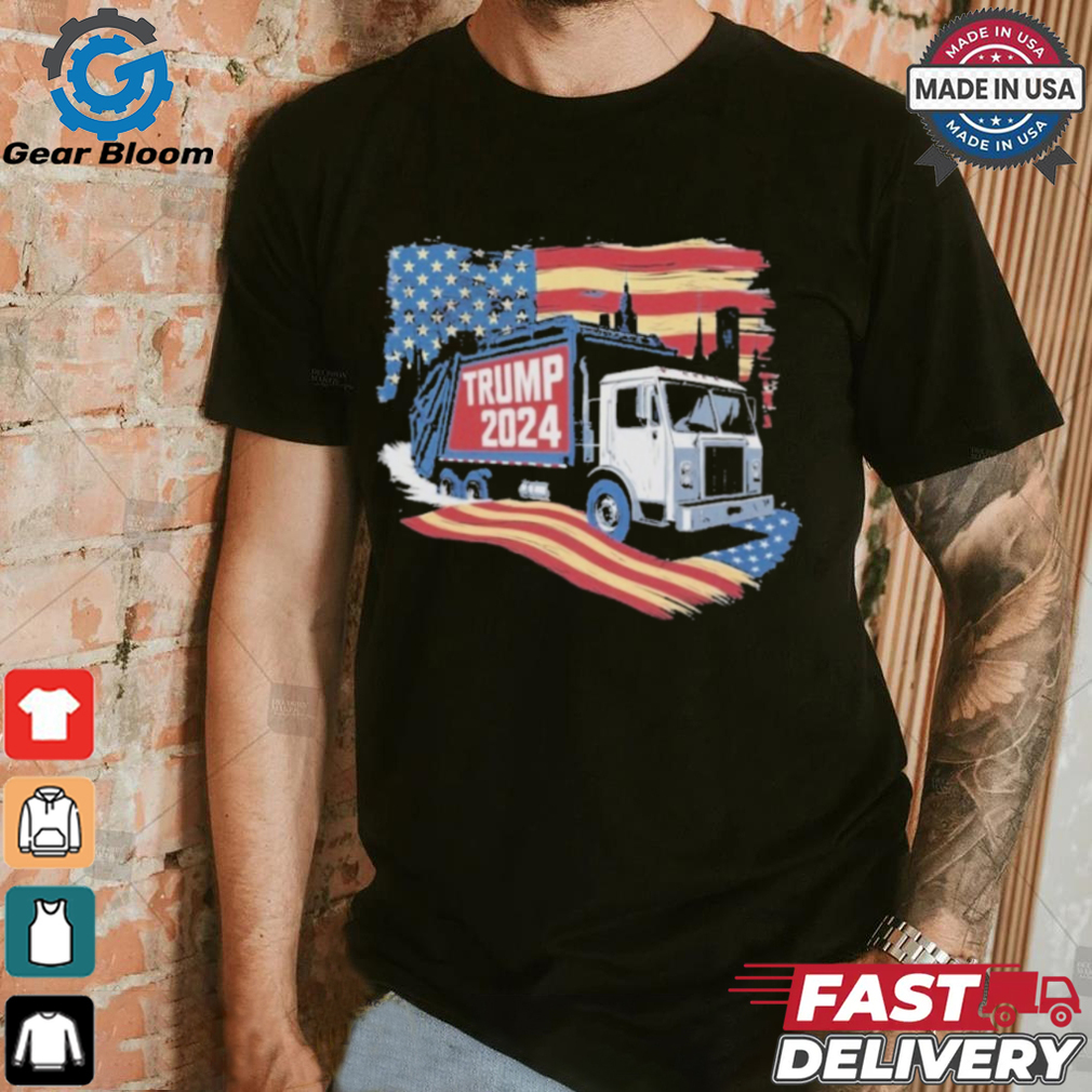 Official Trump 2024 Garbage Truck T Shirt Official Trump 2024 Garbage Truck T Shirt