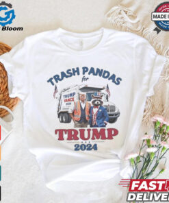 Official Trump Garbage Trash Pandas for Trump 2024 President For The People Funny WI Rally Garbage Truck Shirt