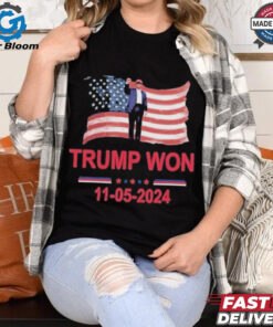Official Trump Won November 5, 2024 Shirt
