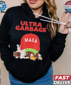 Official Ultra Garbage Trash Dumpster Proud MAGA T Shirt