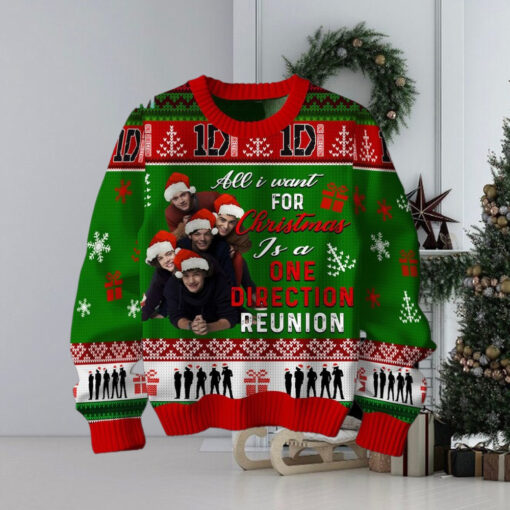 One Direction All I Want For Christmas Ugly Sweater