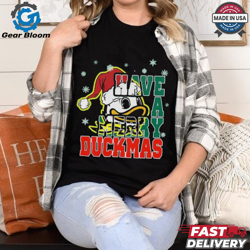 Oregon Ducks Have A Merry Duckmas Shirt Oregon Ducks Have A Merry Duckmas Shirt