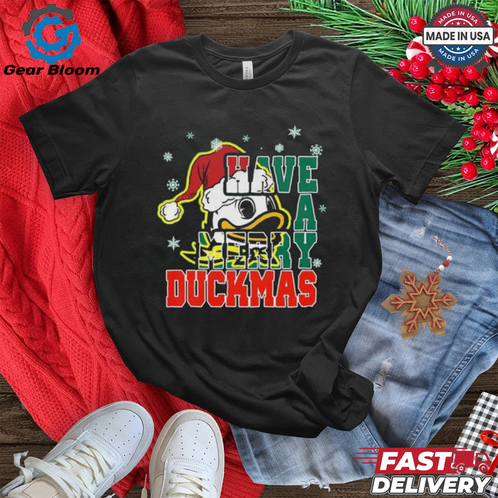 Oregon Ducks Have A Merry Duckmas Shirt Oregon Ducks Have A Merry Duckmas Shirt
