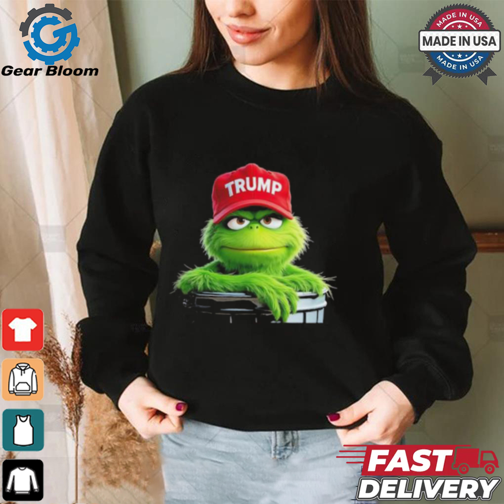 Oscar the Grouch garbage Trump red hat shirt Oscar the Grouch garbage Trump red hat shirt