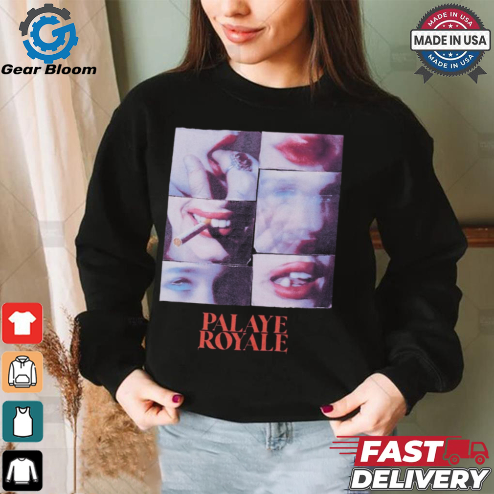 Palaye Royale Lips Collage T Shirt Palaye Royale Lips Collage T Shirt