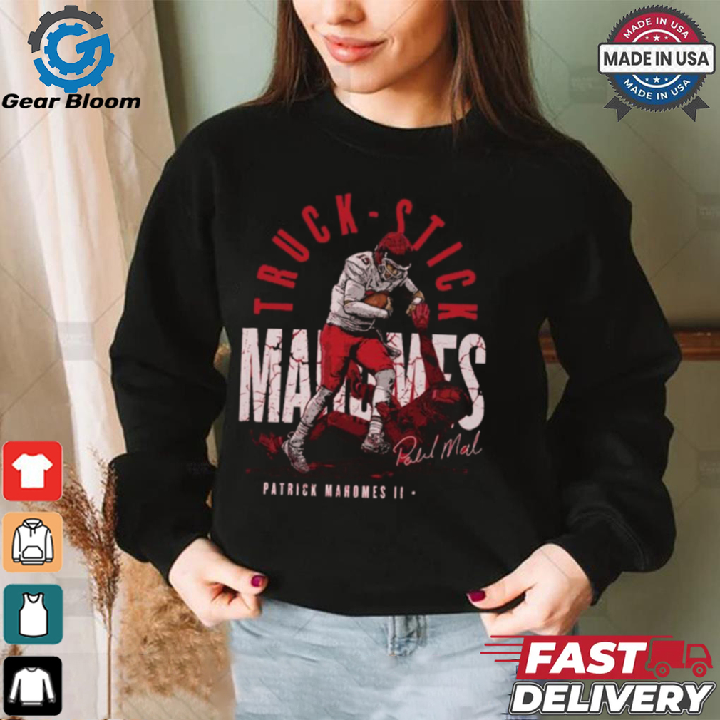 Patrick Mahomes Kansas City Chiefs Truck Stick Shirt Patrick Mahomes Kansas City Chiefs Truck Stick Shirt
