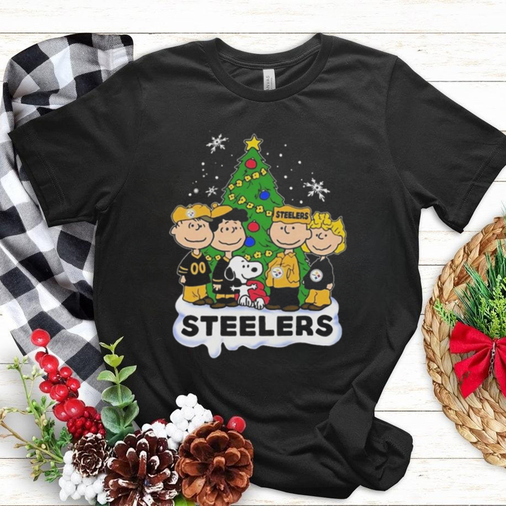 Peanuts Character X Pittsburgh Steelers Merry Christmas 2024 Shirt Peanuts Character X Pittsburgh Steelers Merry Christmas 2024 Shirt
