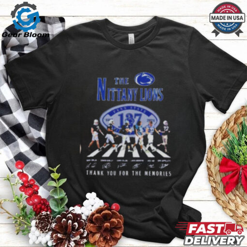 Penn State Nittany Lions 137th Anniversary 1887 2024 Abbey Road thank you for the memories shirt