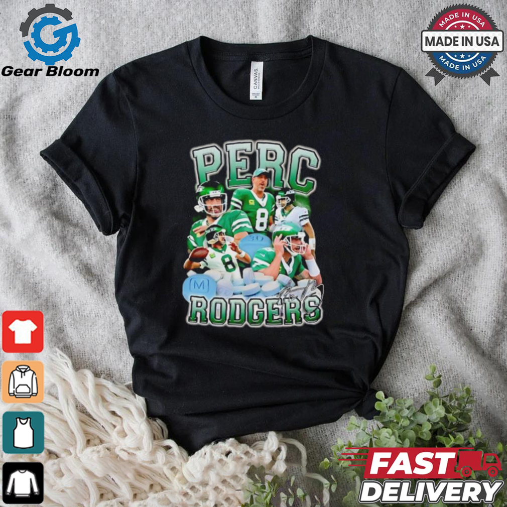 Perc Rodgers New York Jets graphic shirt Perc Rodgers New York Jets graphic shirt