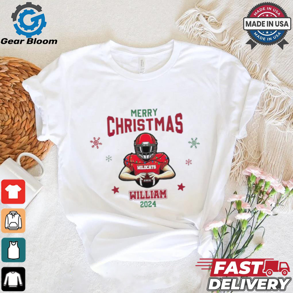 Personalized Football Player Christmas shirt Personalized Football Player Christmas shirt