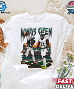 Philadelphia Eagles AJ Brown stadium graphic shirt
