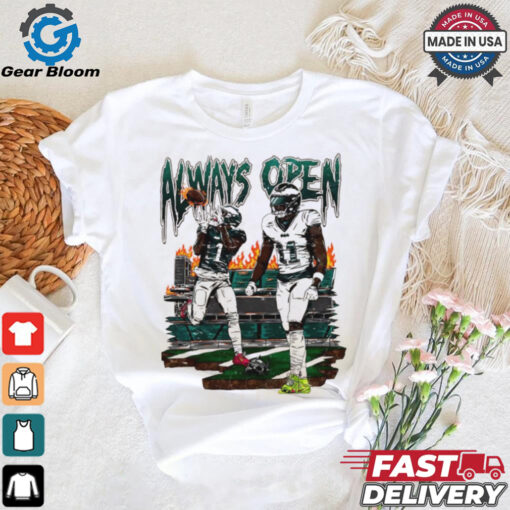 Philadelphia Eagles AJ Brown stadium graphic shirt