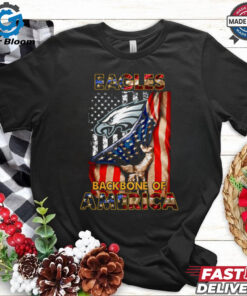 Philadelphia Eagles Backbone Of America NFL Football T Shirt