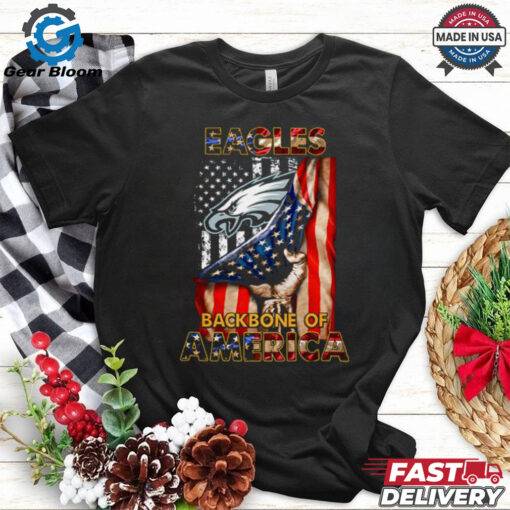 Philadelphia Eagles Backbone Of America NFL Football T Shirt