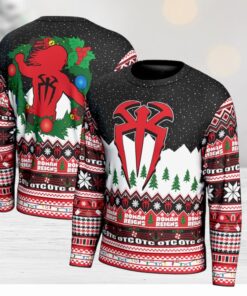 ProSphere Black Roman Reigns Holiday Sweater
