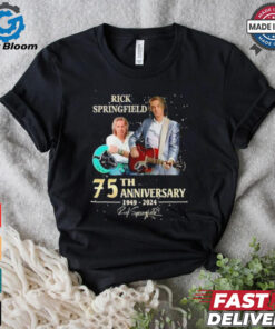 Rick Springfield 75th anniversary 1949 2024 shirt