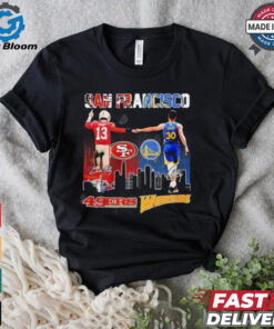 San Francisco 49ers x Golden State Warriors Signature shirt