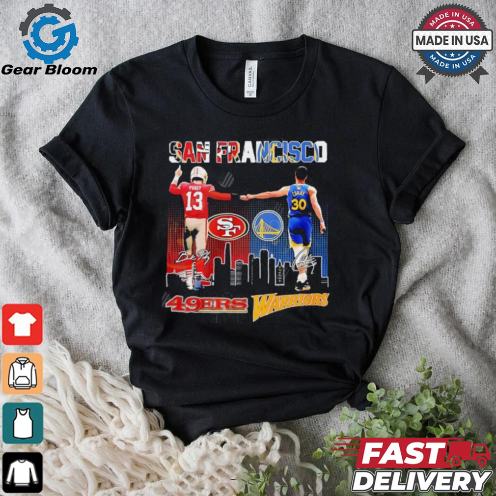 San Francisco 49ers x Golden State Warriors Signature shirt San Francisco 49ers x Golden State Warriors Signature shirt