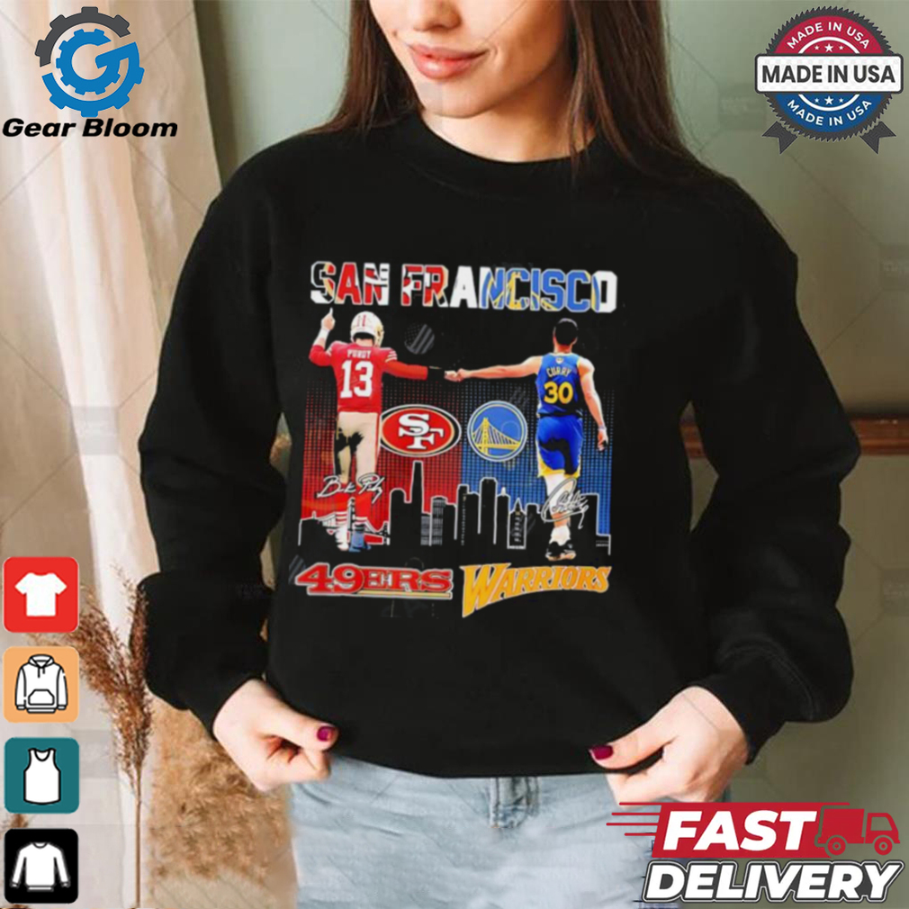 San Francisco 49ers x Golden State Warriors Signature shirt San Francisco 49ers x Golden State Warriors Signature shirt