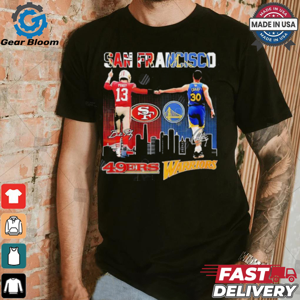San Francisco 49ers x Golden State Warriors Signature shirt San Francisco 49ers x Golden State Warriors Signature shirt
