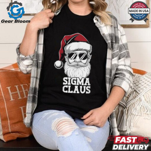 Santa Sigma Claus Christmas Claus Sarcastic Joke T Shirts