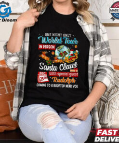 Santa World Tour On 25th Dec Awesome T Shirt