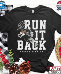 Saquon Barkley Hurdle Over Jaguars Run It Back T Shirt