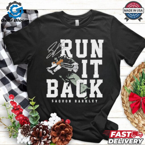 Saquon Barkley Hurdle Over Jaguars Run It Back T Shirt