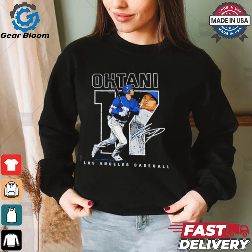 Shohei Ohtani Los Angeles Dodgers MLB signature shirt Shohei Ohtani Los Angeles Dodgers MLB signature shirt