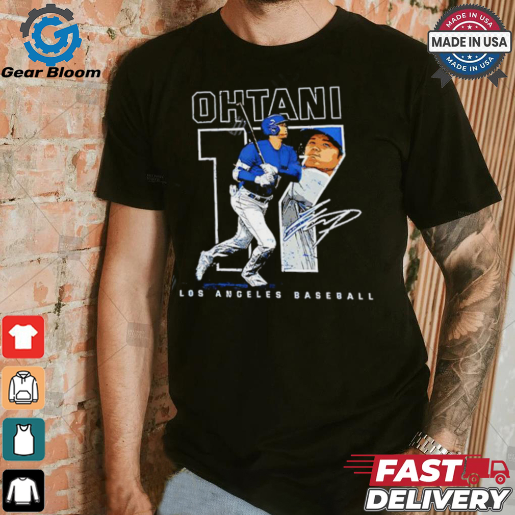 Shohei Ohtani Los Angeles Dodgers MLB signature shirt Shohei Ohtani Los Angeles Dodgers MLB signature shirt