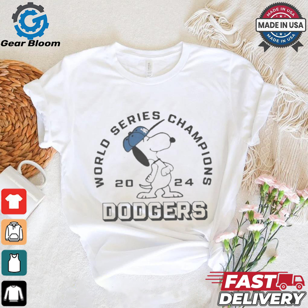 Snoopy World Series Champions Los Angeles Dodgers MLB 2024 t shirt Snoopy World Series Champions Los Angeles Dodgers MLB 2024 t shirt