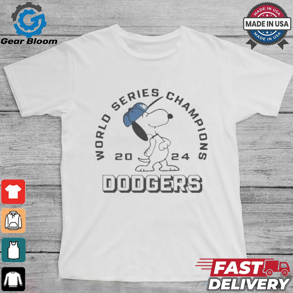 Snoopy World Series Champions Los Angeles Dodgers MLB 2024 t shirt Snoopy World Series Champions Los Angeles Dodgers MLB 2024 t shirt