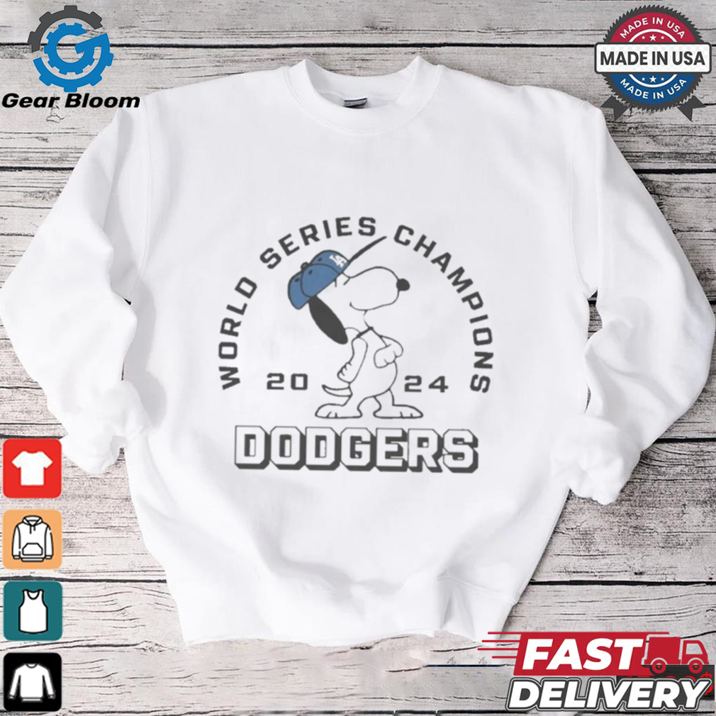 Snoopy World Series Champions Los Angeles Dodgers MLB 2024 t shirt Snoopy World Series Champions Los Angeles Dodgers MLB 2024 t shirt