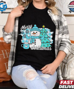 Snowman Merry Christmas shirt