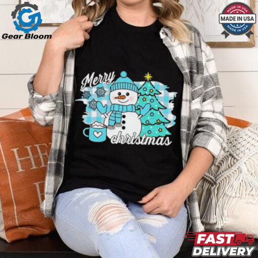 Snowman Merry Christmas shirt