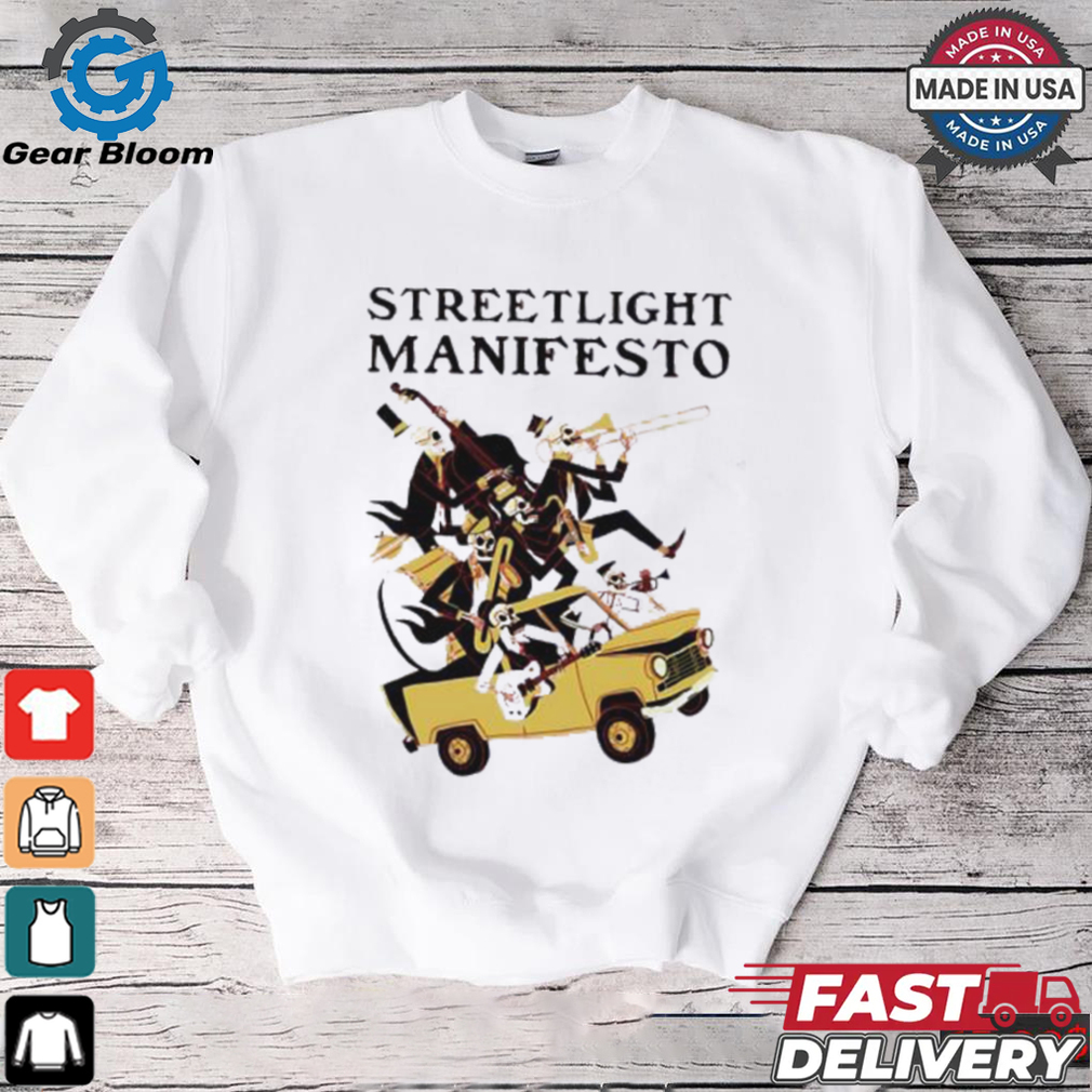 Streetlight Manifesto Skeleton Band shirt Streetlight Manifesto Skeleton Band shirt