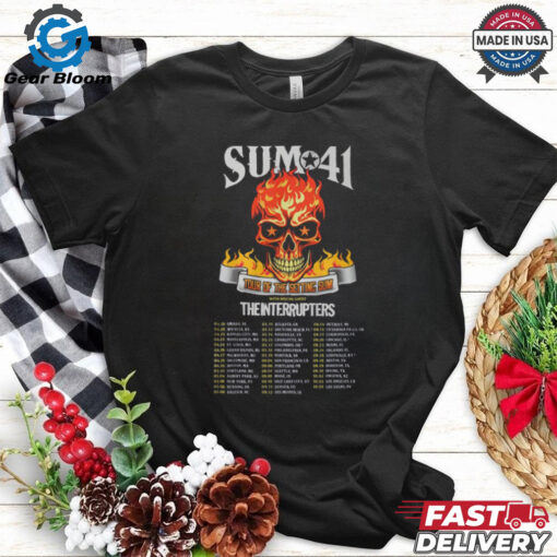 Sum 41 Tour Of The Setting Sun 2024 2025 Tour T Shirt