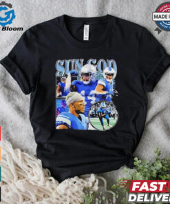 Sun God Detroit Lions Amon Ra St. Brown shirt