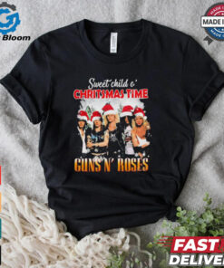 Sweet child o’ Christmas time guns n’ roses Merry Christmas shirt