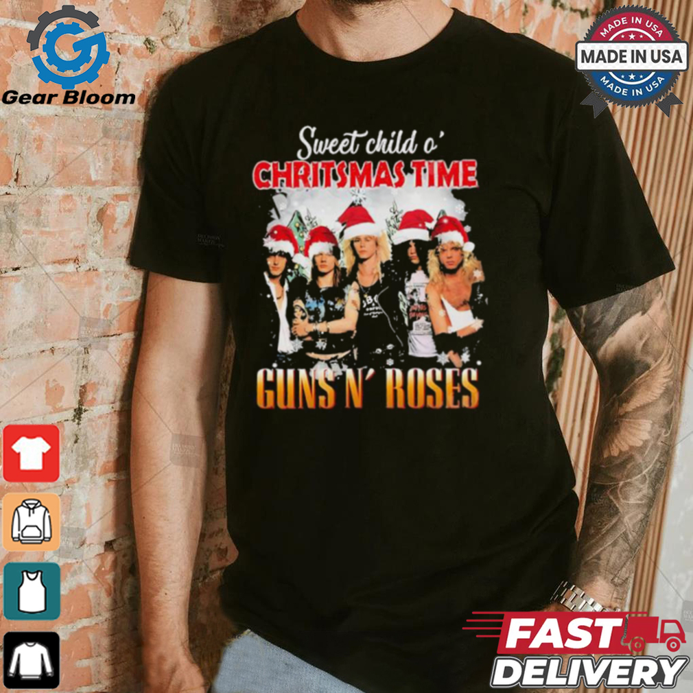 Sweet child o’ Christmas time guns n’ roses Merry Christmas shirt Sweet child o’ Christmas time guns n’ roses Merry Christmas shirt