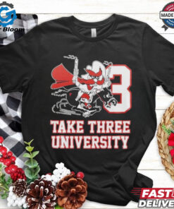 Texas Tech Red Raiders Take Three University Wreck’em T Shirt