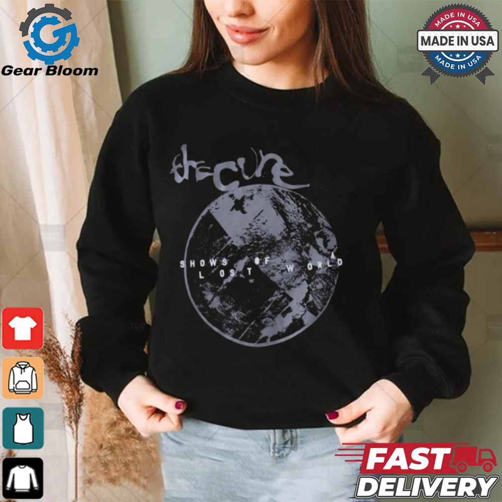 The Cure Shows Of A Lost World Tour T Shirt The Cure Shows Of A Lost World Tour T Shirt