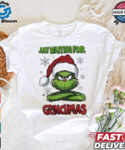 The Grinch just waiting for Grinchmas X Mas 2024 shirt