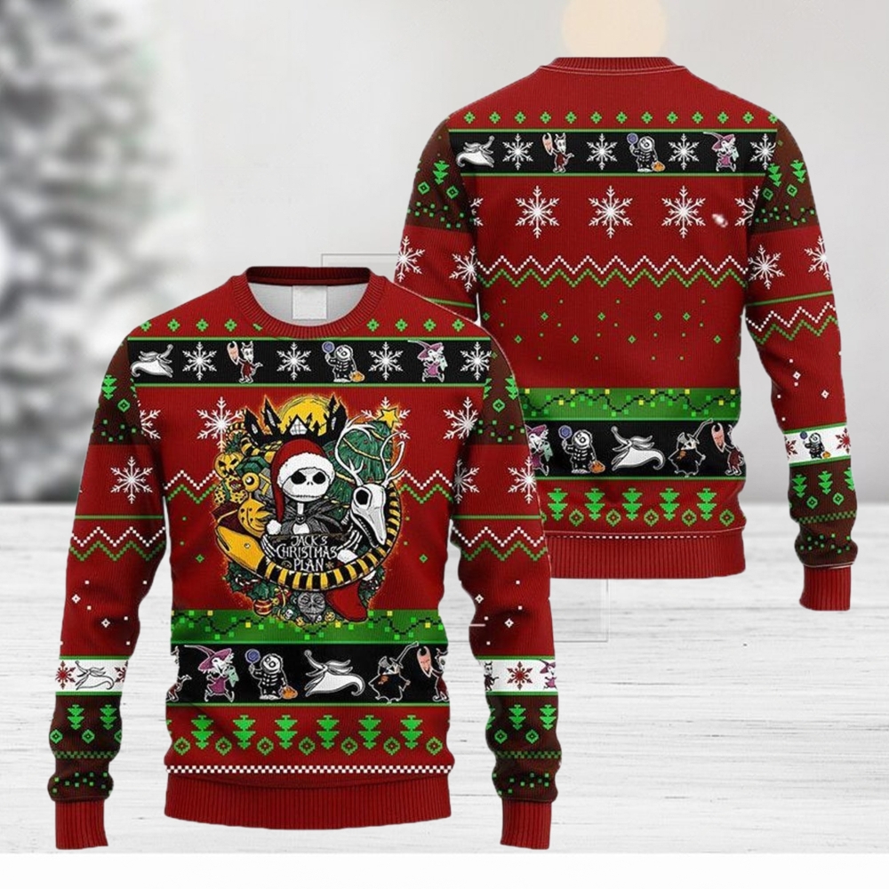 The Nightmare Before Christmas Ugly Sweater The Nightmare Before Christmas Ugly Sweater