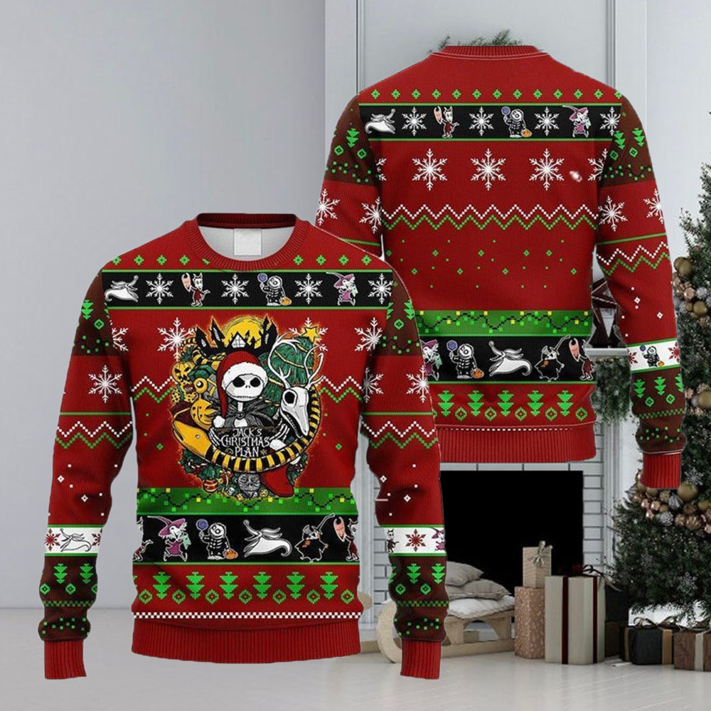 The Nightmare Before Christmas Ugly Sweater The Nightmare Before Christmas Ugly Sweater